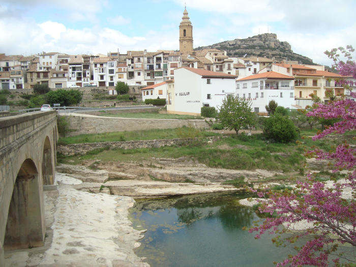 vista de forcall desde el puente de entrada